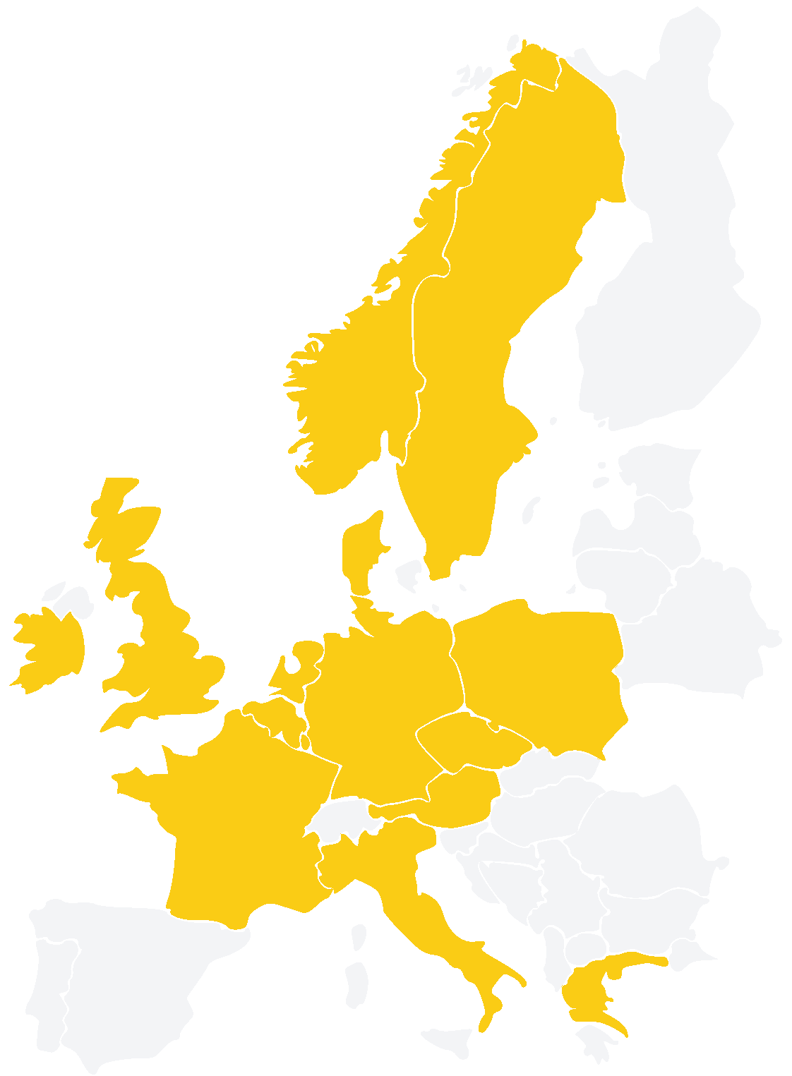 Siatka połączeń HSA Freight